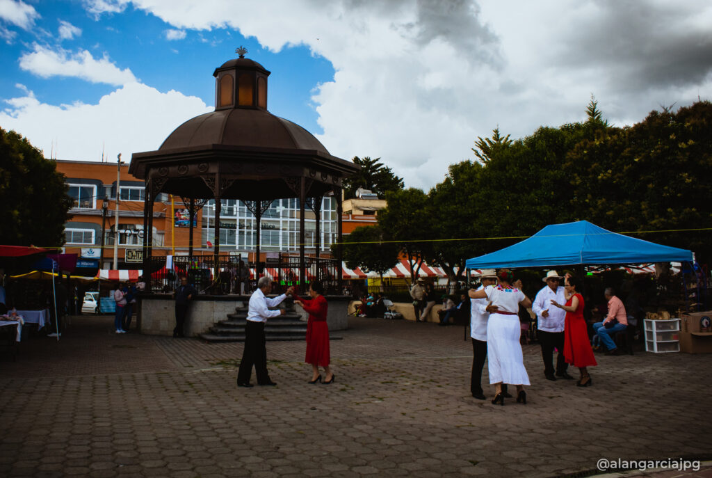 Domingo en el centro de Apan, Hidalgo, México