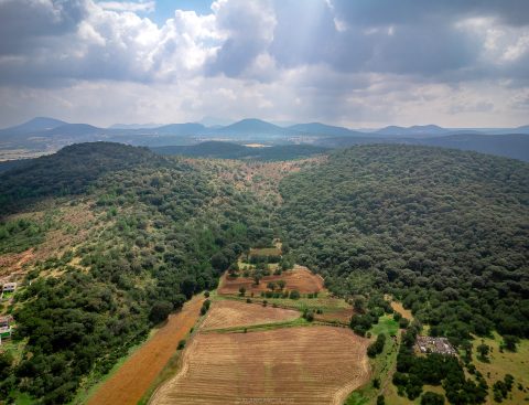 Vista desde Cocinillas, Apan, Hgo, Mex.