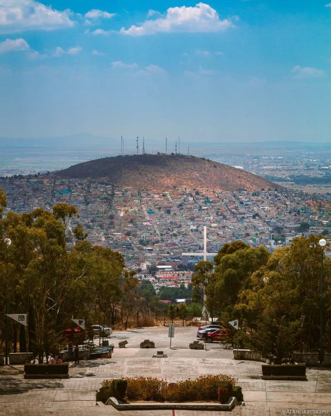 Pachuca, Hidalgo desde el Cristo Rey.